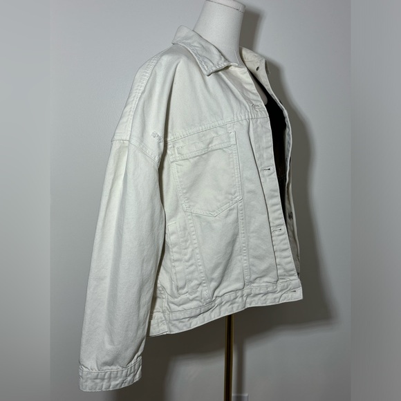 Free People (we the free) Opal Swing Denim Jacket - Picture 11 of 11